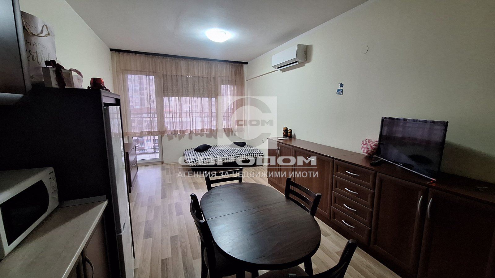 Продавам обзаведен 1- стаен апартамент в кв. Железник-0 Продавам обзаведен 1- стаен апартамент в кв. Железник - 0